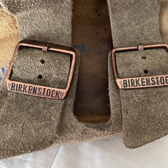 Womens Birkenstock suede sandals - Picture 2 of 8